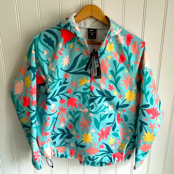 New Nike flower print pullover - Picture 1 of 2